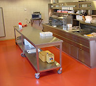 Resin Flooring Kitchen NCC